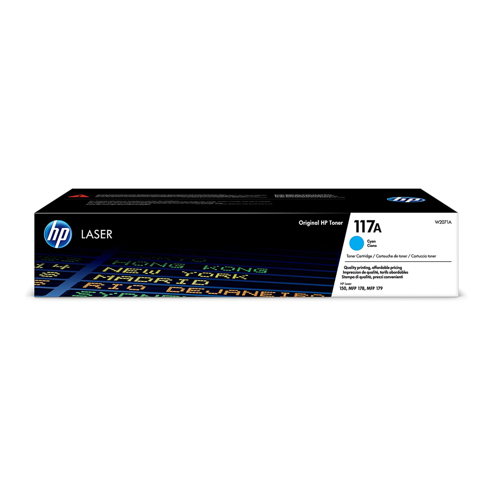 Hp Toner 117A, Cyan 