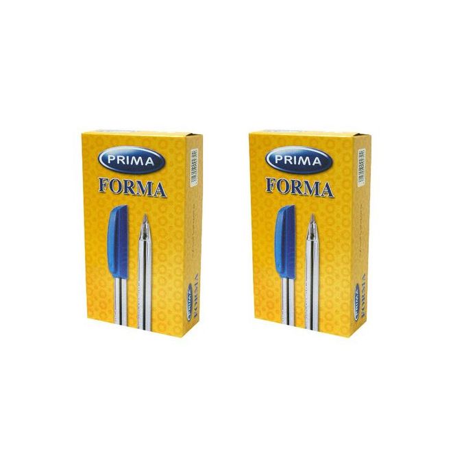 Prima Amana - Pen Set Of 24 Pcs (Forma) - Blue