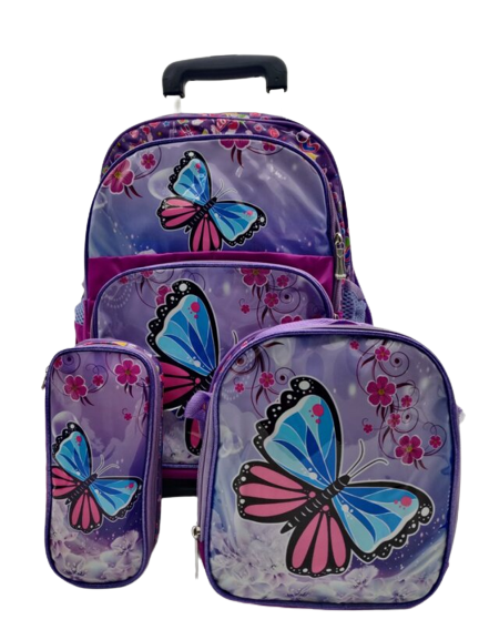 TROLLY BAG(BUTTERFLY)-for girls