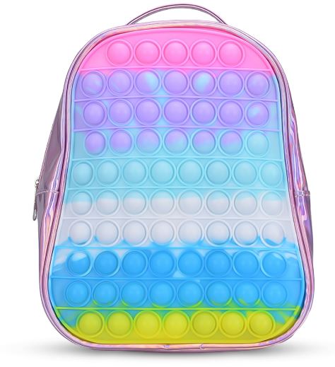 Eazy Kids Unicorn Pop-it Bag-Pink