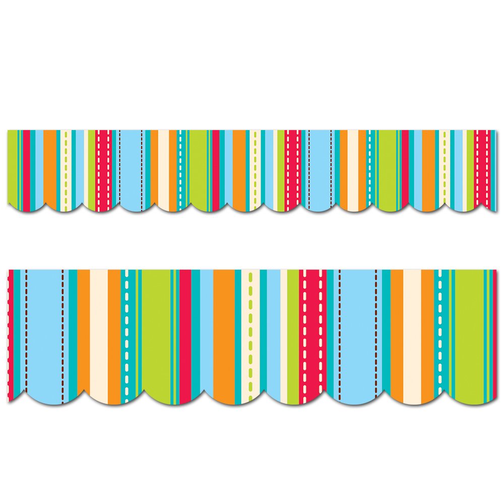 Stripes & Stitches Border CTP-1040