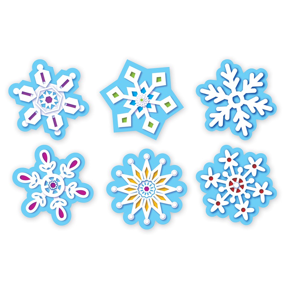 Snowflakes Stickers CTP-4119