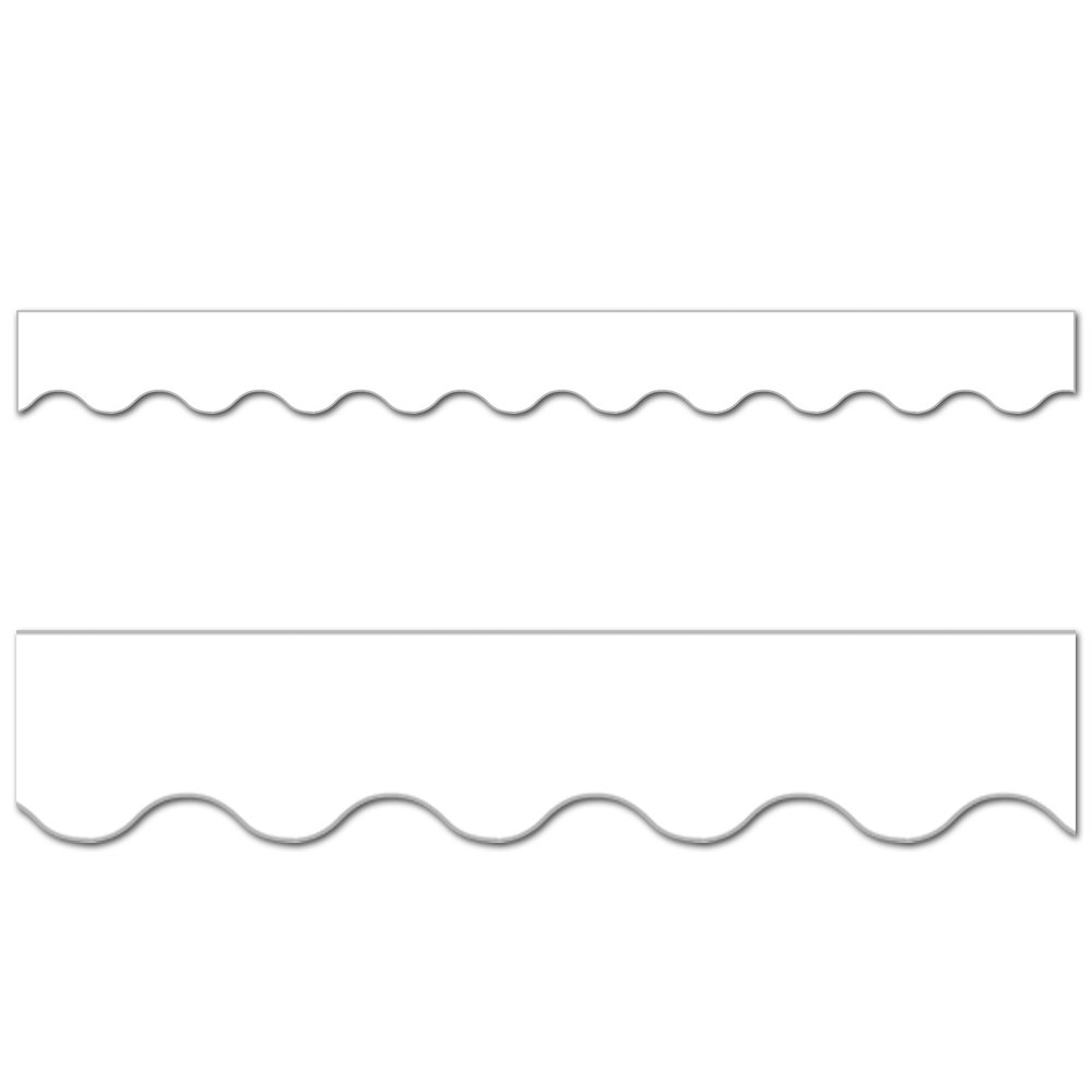 White Wavy Border CTP-6793