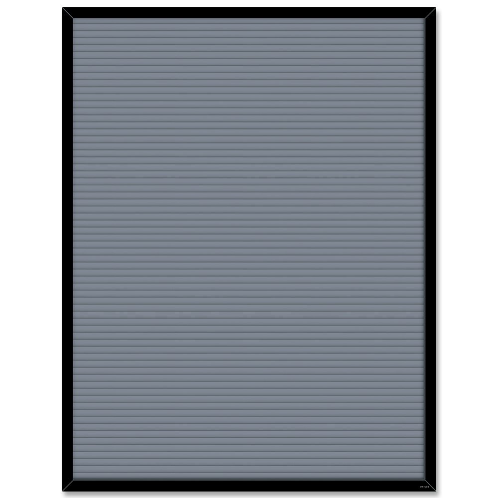 Gray Letter Board Blank Chart CTP-8777