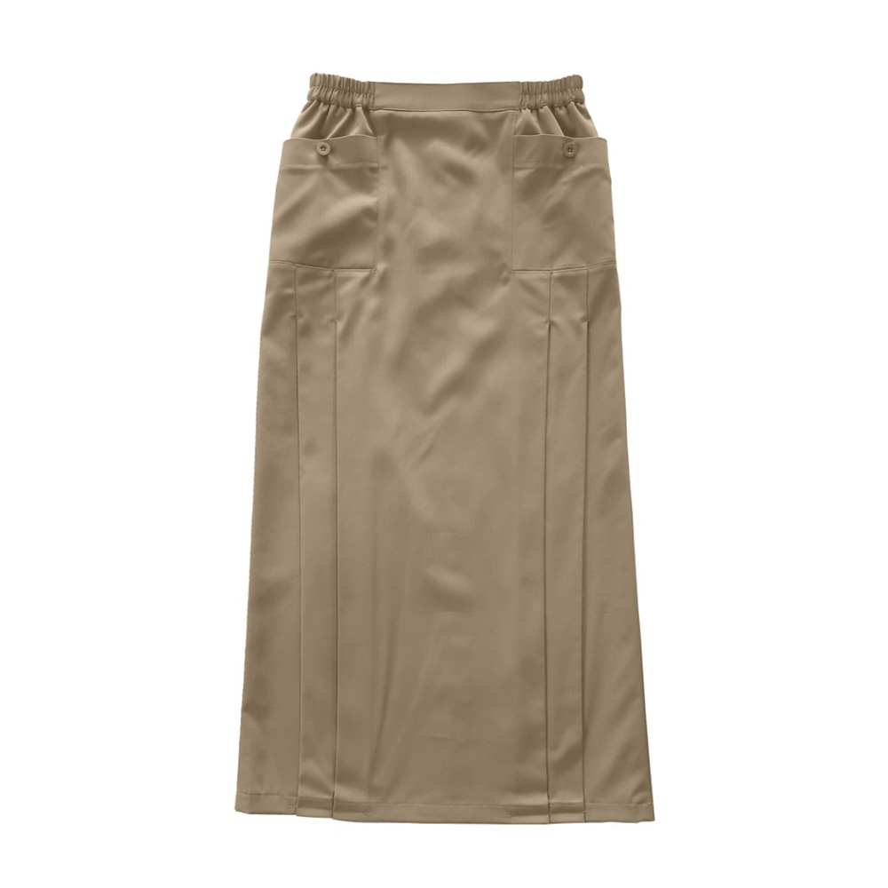 School Skirt For Girls, Beige