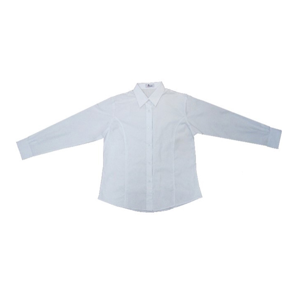 School Shirt Primary For Girls, White