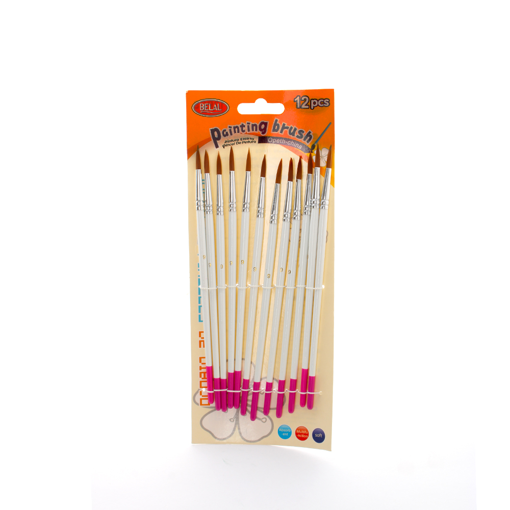 Belal Paint Brush 251-9 Set, 12 Pieces - Size 9 