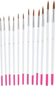 Belal 12:1-251 Drawing Painting Brush 12 Pieces Set