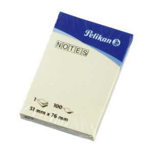 Pelikan Sticky Notes N124 50x75mm 100 Sheets, Yellow