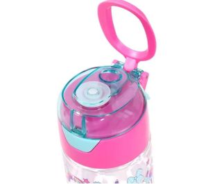 Eazy Kids Tritan Water Bottle w/ Spray, Unicorn Desert  - Pink, 750ml