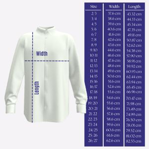School Shirt for Girls, White