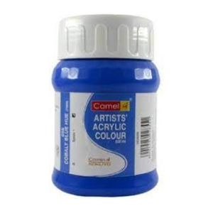 Camel Artists Acrylic Colour Series 1:500ml Bottle Cobalt Blue Hue