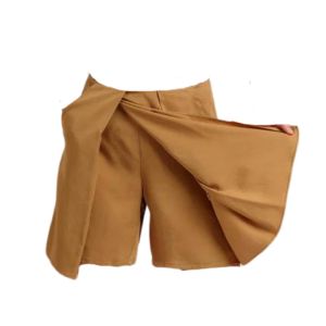 Jib School Shorts for Girls, Beige