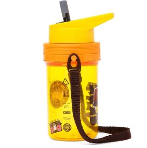 زجاجة مياه للأطفال من إيزي 500 مل بشفاطة - أصفر