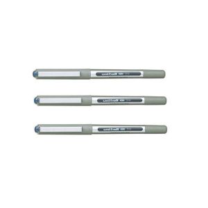 قلم حبر سائل Uniball Eye Fine UB 157 - مجموعة 3 أقلام (أزرق)
