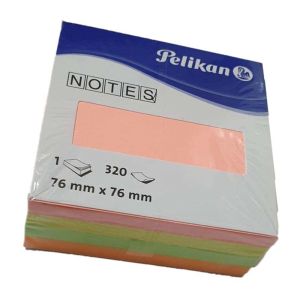 Pelikan Sticky Notes N127 76x76mm 320 Sheets, Neon Color