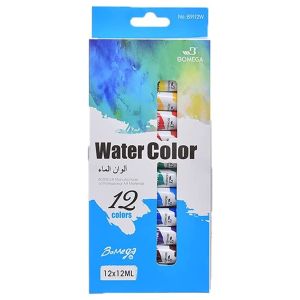 Bomega, Water Color Set - 12 Colors