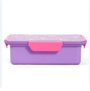 Eazy Kids Lunch Box, Tropical  - Purple, 850ml
