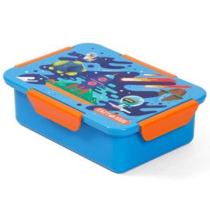 Eazy Kids Lunch Box, Space - Blue, 850ml