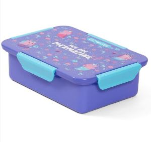 Eazy Kids Lunch Box, Mermaid  - Purple, 850ml