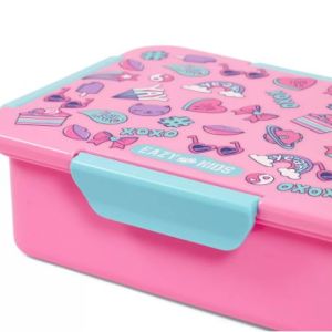 Eazy Kids Lunch Box, Gen Z  - Pink, 850ml