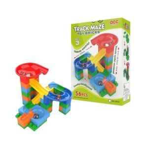 Track Maze Toy Bricks - 56 Pcs