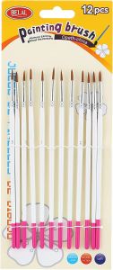 Belal 3-251 Drawing Painting Brush 12 Pieces Set
