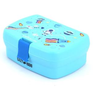 Eazy Kids Bento Lunch Box - Space Blue