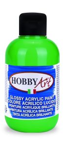 Hobby Art Glossy Acrylic Paint 500 ml - Light green