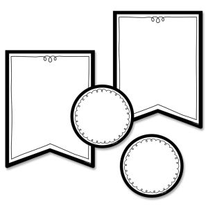 Pennants 6 Inch Designer Cut-Outs CTP-10160