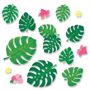Palm Paradise Monstera Leaves Bulletin Board CTP-10234