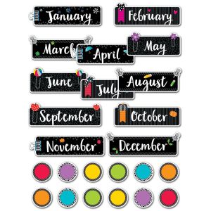 Bold & Bright Months of the Year Mini Bulletin Board CTP-1172