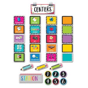Bold & Bright Classroom Centers Mini Bulletin Board CTP-2173