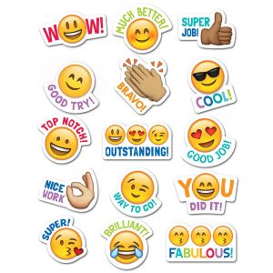 Emoji Fun Rewards Stickers CTP-4143