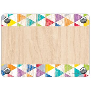 Upcycle Style Rustic Triangles Labels CTP-4578