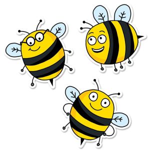 So Much Pun! Bee... 6" Designer Cut-Outs CTP-8230