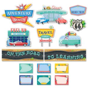 Mid-Century Mod On the Road to Learning Mini Bulletin Board CTP-8444