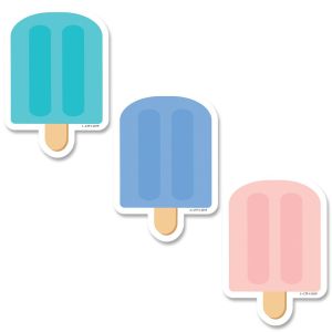 Calm & Cool Ice Pops 3" Designer Cut-Outs CTP-8658