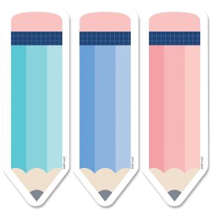 Calm & Cool Pencils 6" Designer Cut-Outs CTP-8664