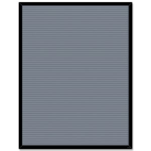 Gray Letter Board Blank Chart CTP-8777