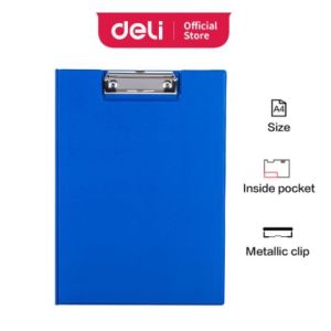 Deli E38154A Clip Board, Assorted Colors