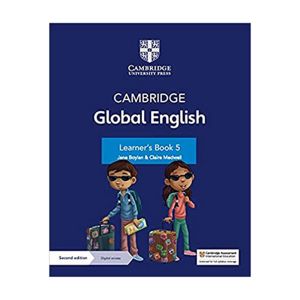 كتاب Cambridge Global English Learner مع الوصول الرقمي المرحلة 5