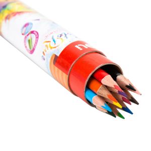 Deli wooden Colored Pencil 12 colors ,ec00307