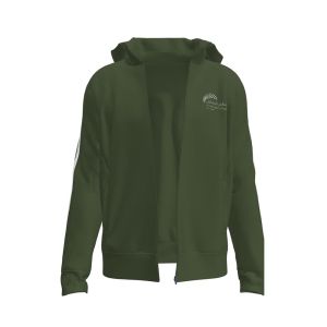School Sports Hoodie for Girls , Olive