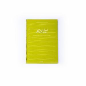 Music Notebook - 9 lines