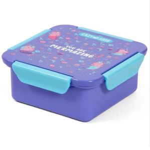 Eazy Kids Lunch Box, Mermaid  - Purple, 650ml