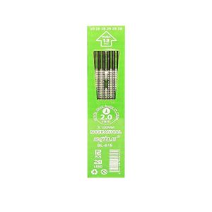  12 Pcs Mechanical Lead Core 2B Pencil Refill 120mm Length (BL-618)
