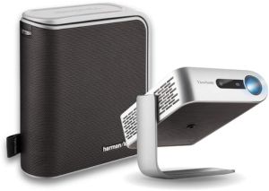 ViewSonic Smart LED Portable Projector with Harman Kardon Speakers