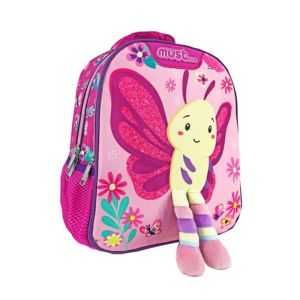 Must Kindergarten Backpack Charmy Butterfly 2 Cases