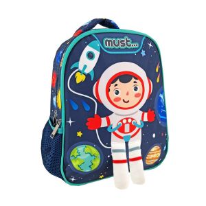 Must Kindergarten Backpack Charmy Astronaut 2 Cases